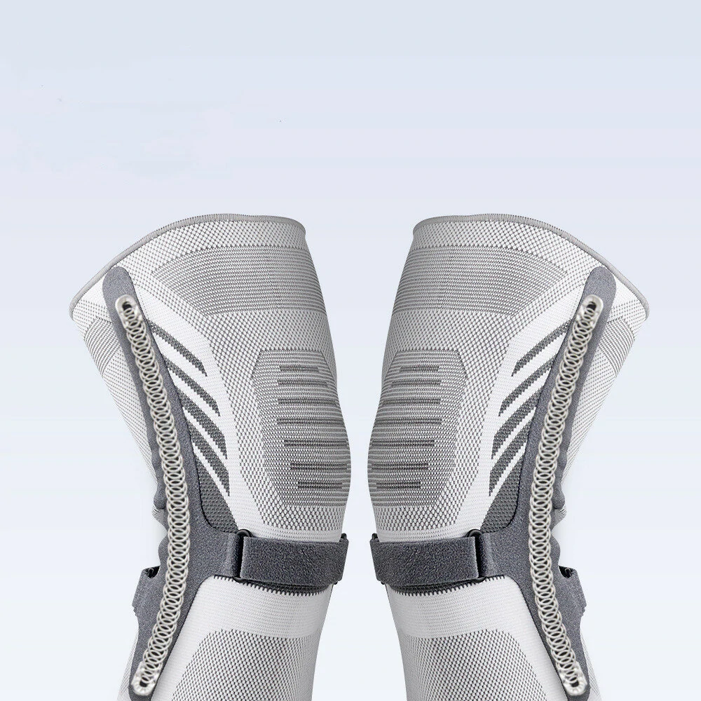 (image for) Breathable Sports Knees Protection Pads Pressure Adjustment Anti-slip Design Fitness Trainer for Running Ball Games Outdoors