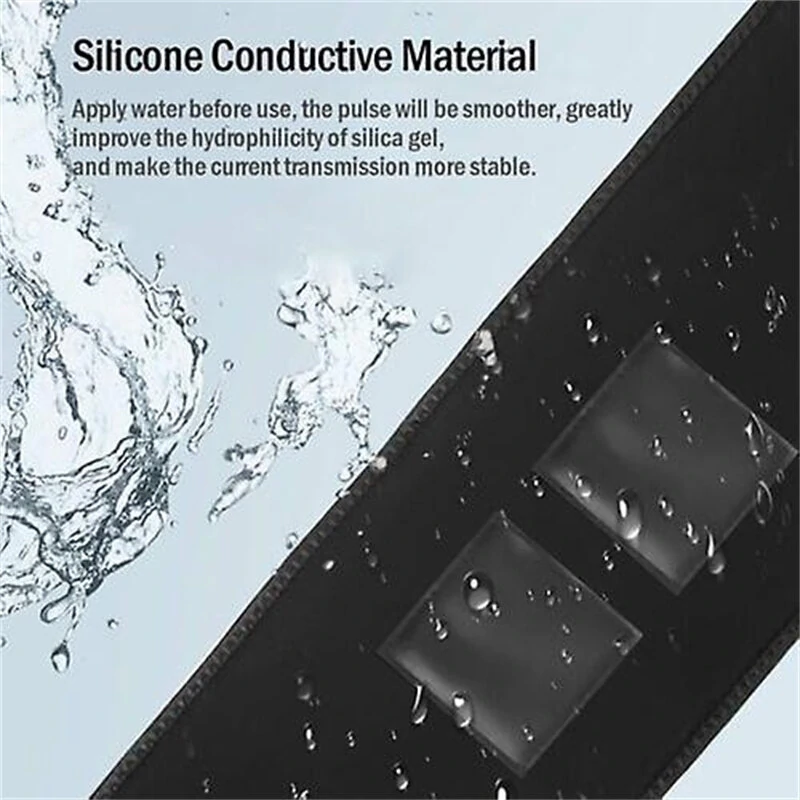 (image for) Ems Muscle Stimulator Unisex 6 Massage Modes Abdominal Pulse Trainer Portable Electric Smart Fitness Equipment