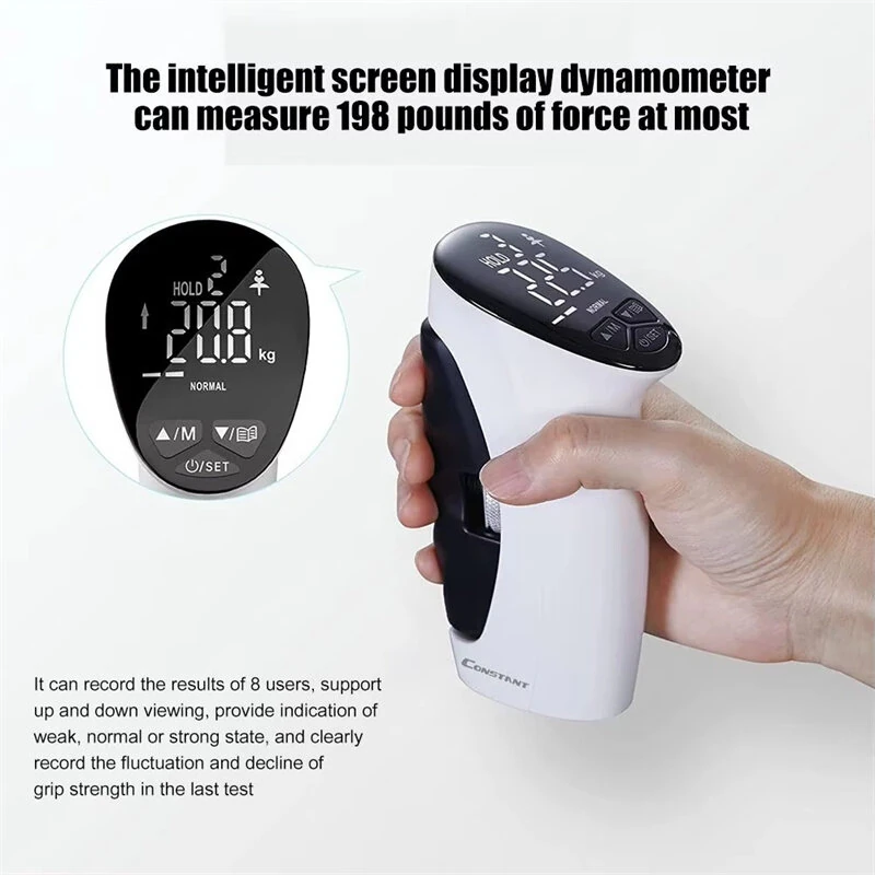(image for) KALOAD Dynamometer Hand Grips Electronic Grip Strengthener LED Display Intelligent Electronic Grip Meter
